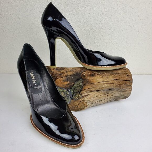 Vaneli patent leather comfort with rubber soles - Picture 1 of 7